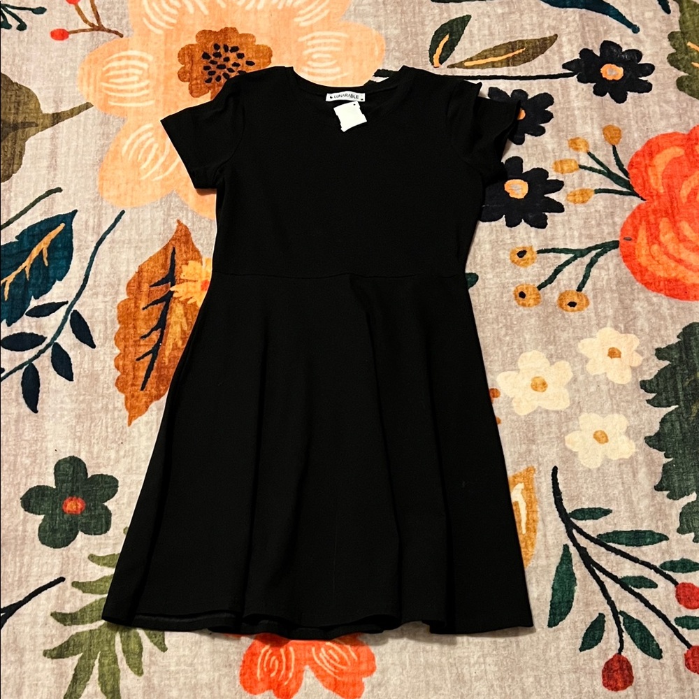 Like NEW Skater Black Dress
